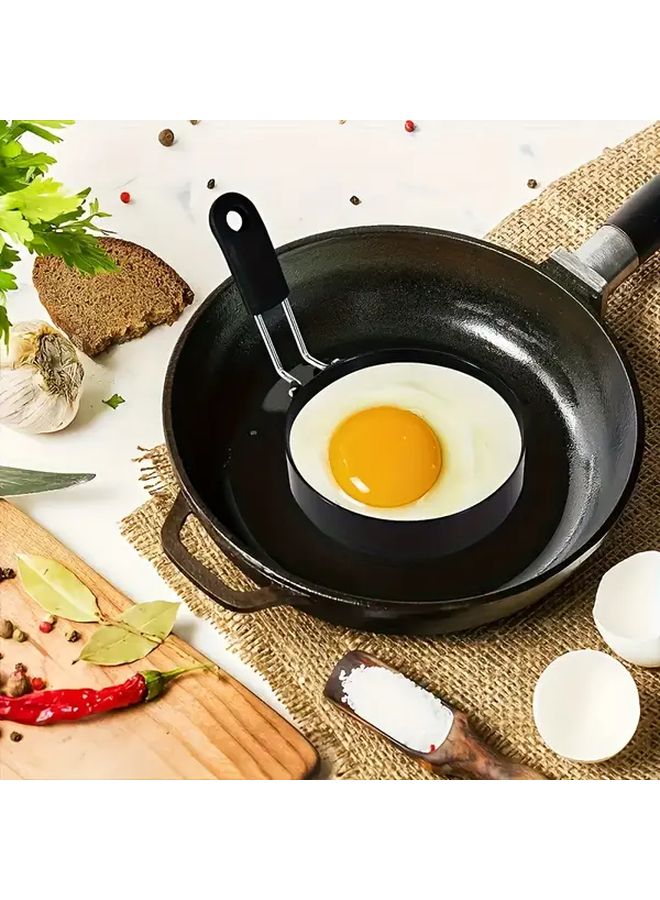 Heavy Duty Stainless Steel Egg Ring 1pc For Perfect Round Eggs Burgers Easy Clean - Image 5